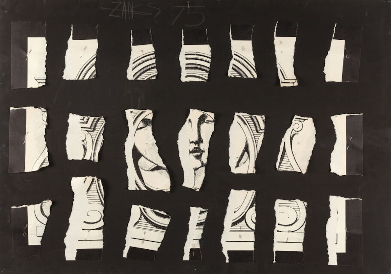 Untitled (collage). by Herbert Zangs