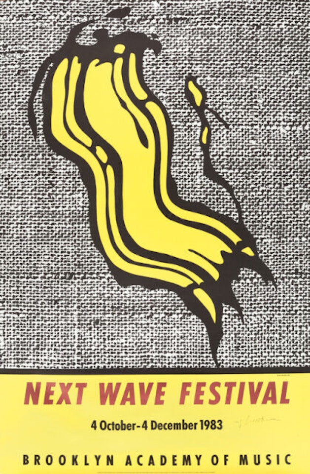 Poster x Next Wave Festival. by Roy Lichtenstein