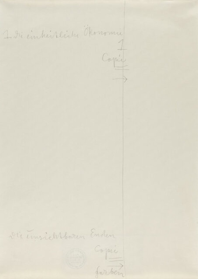 Passport for entry into the future by Joseph Beuys