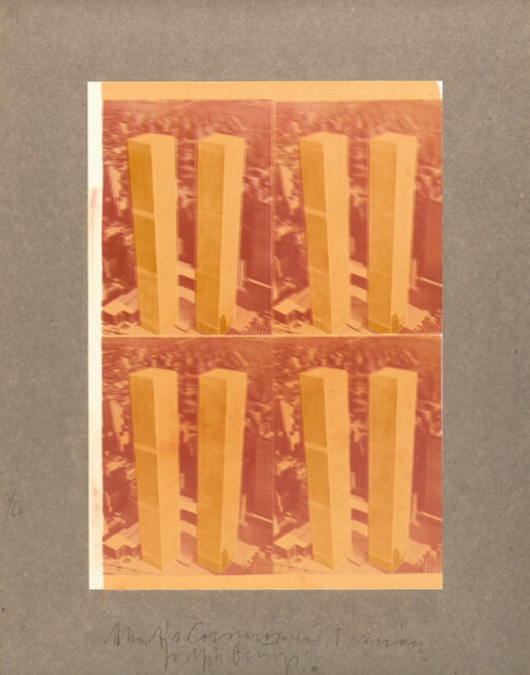 Cosmos and Damian polished. by Joseph Beuys