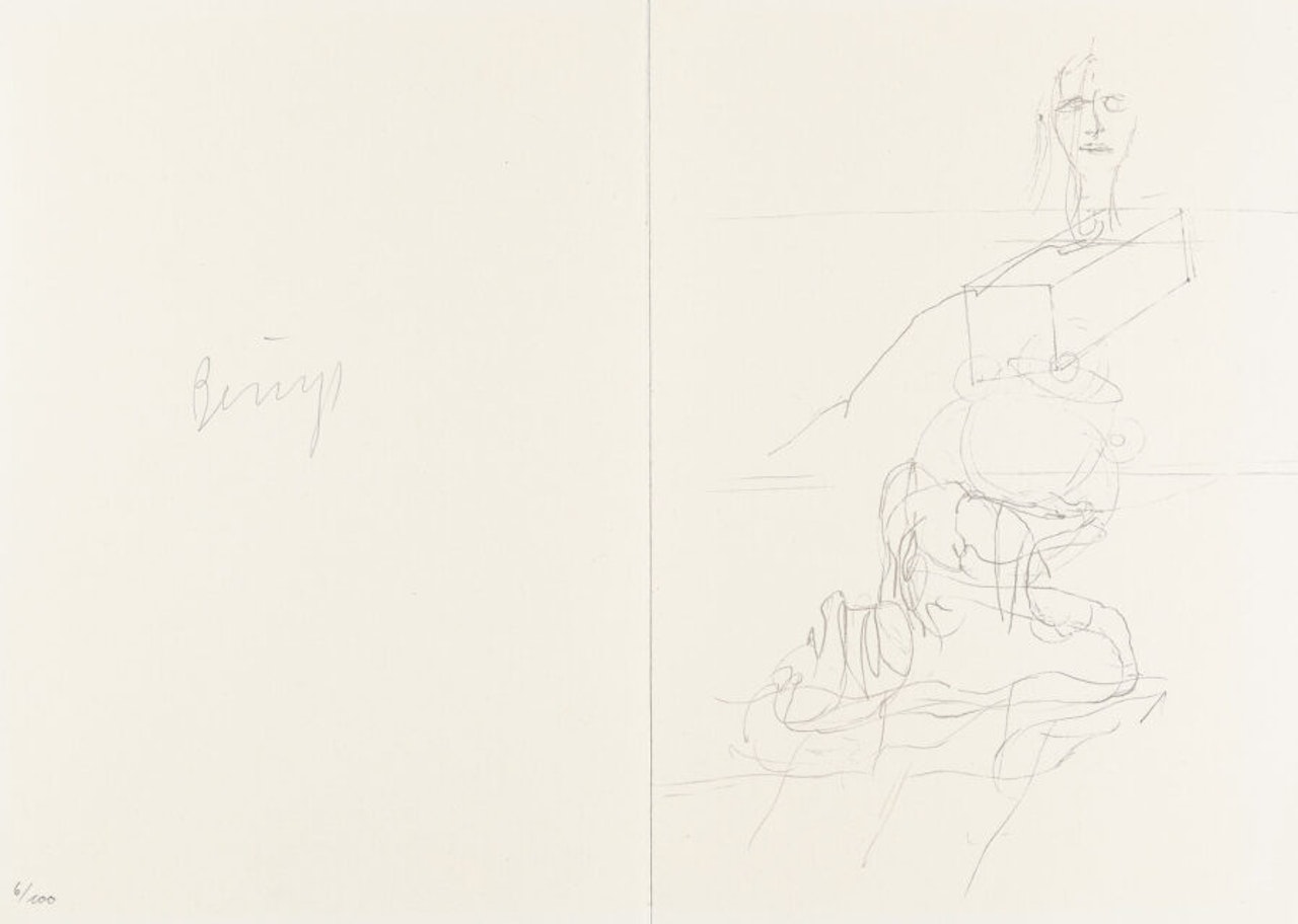 Drawings for Leonardo x Codices Madrid. by Joseph Beuys