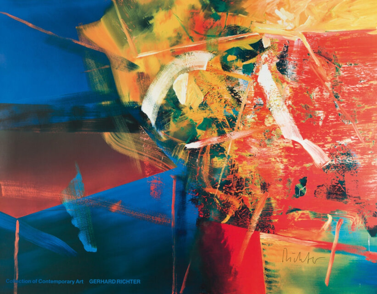 Untitled (table). by Gerhard Richter