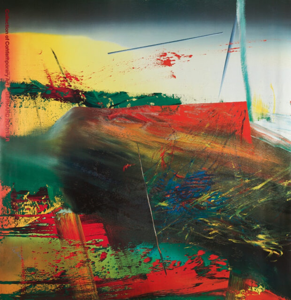 Poster x Collection of Contemporary Art Gerhard Richter. by Gerhard Richter