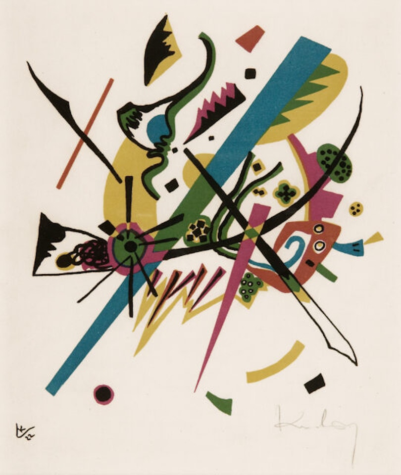 Small Worlds I by Wassily Kandinsky