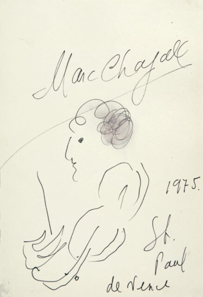 Violinist by Marc Chagall