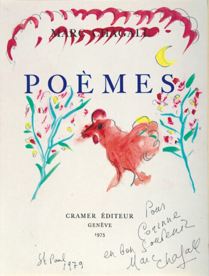 Poems for Corinne. by Marc Chagall