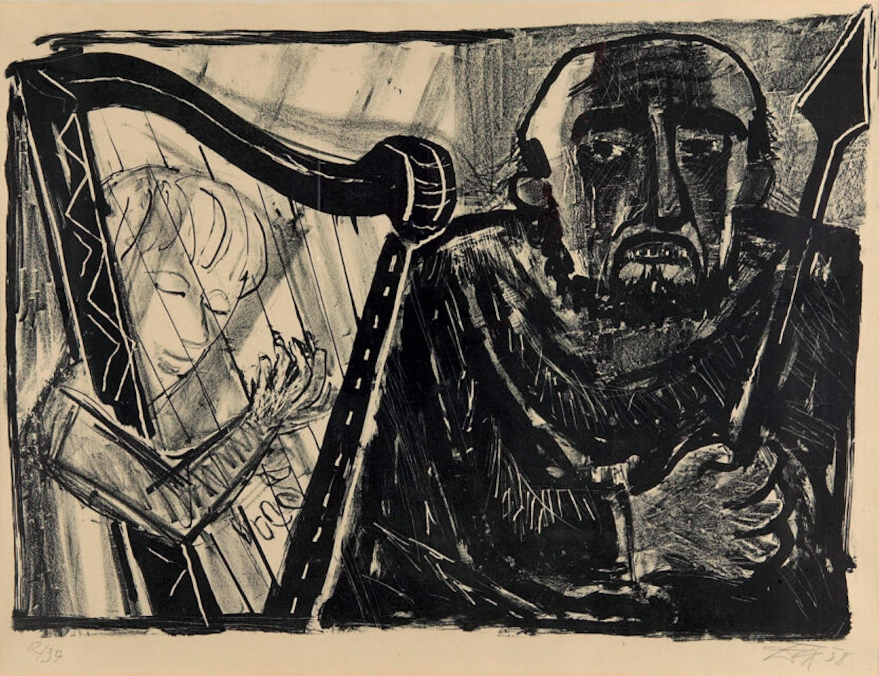 Saul and David by Otto Dix