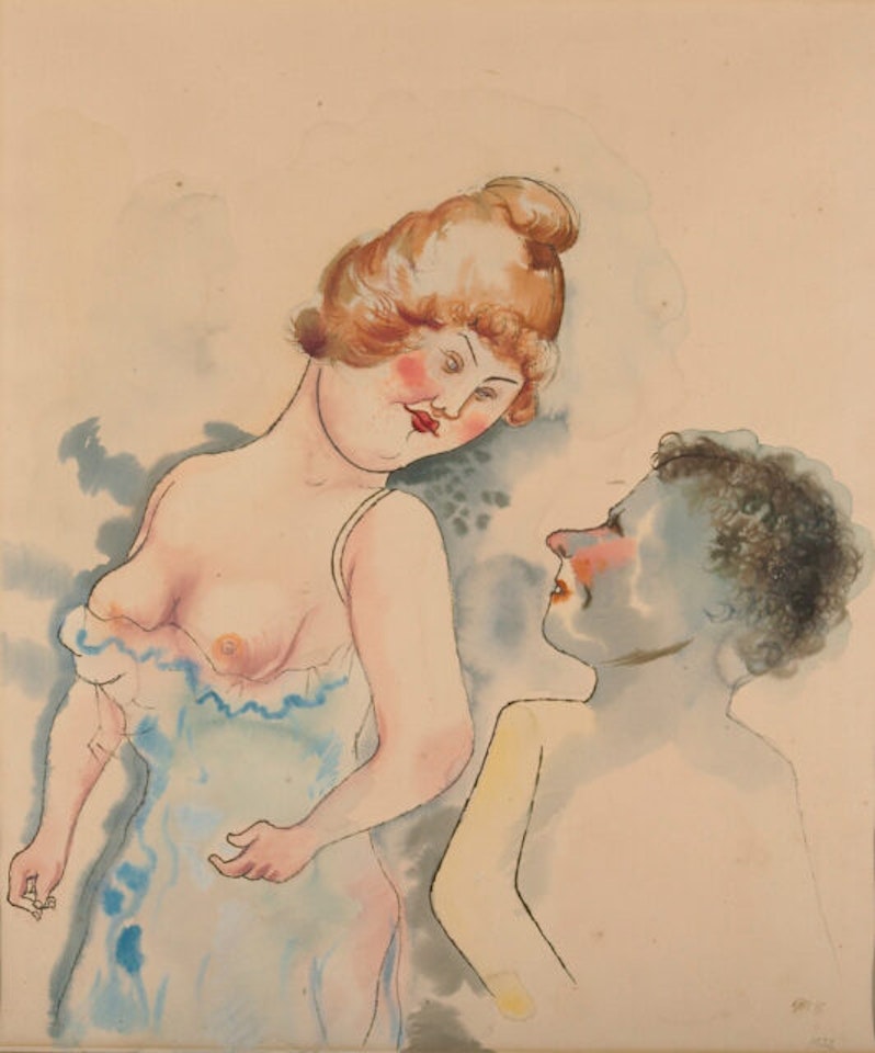 “Little Zaches”. by George Grosz