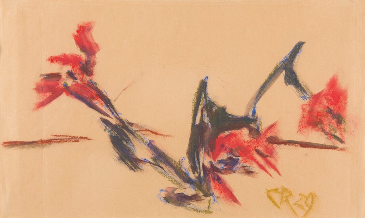 “Flower branches”. by Christian Rohlfs