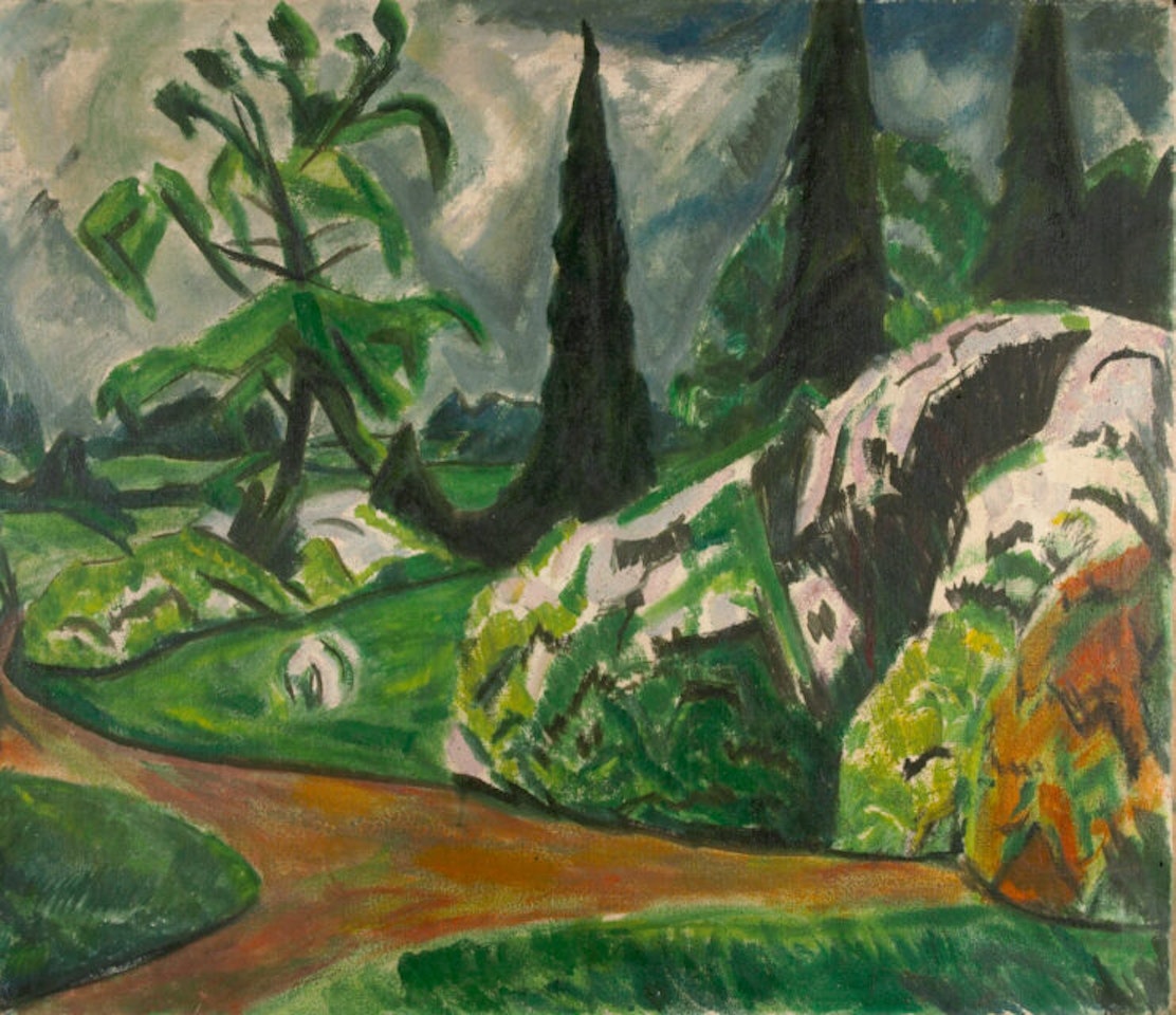 Park von Dilborn II. DOPPEL (TEST) by Erich Heckel