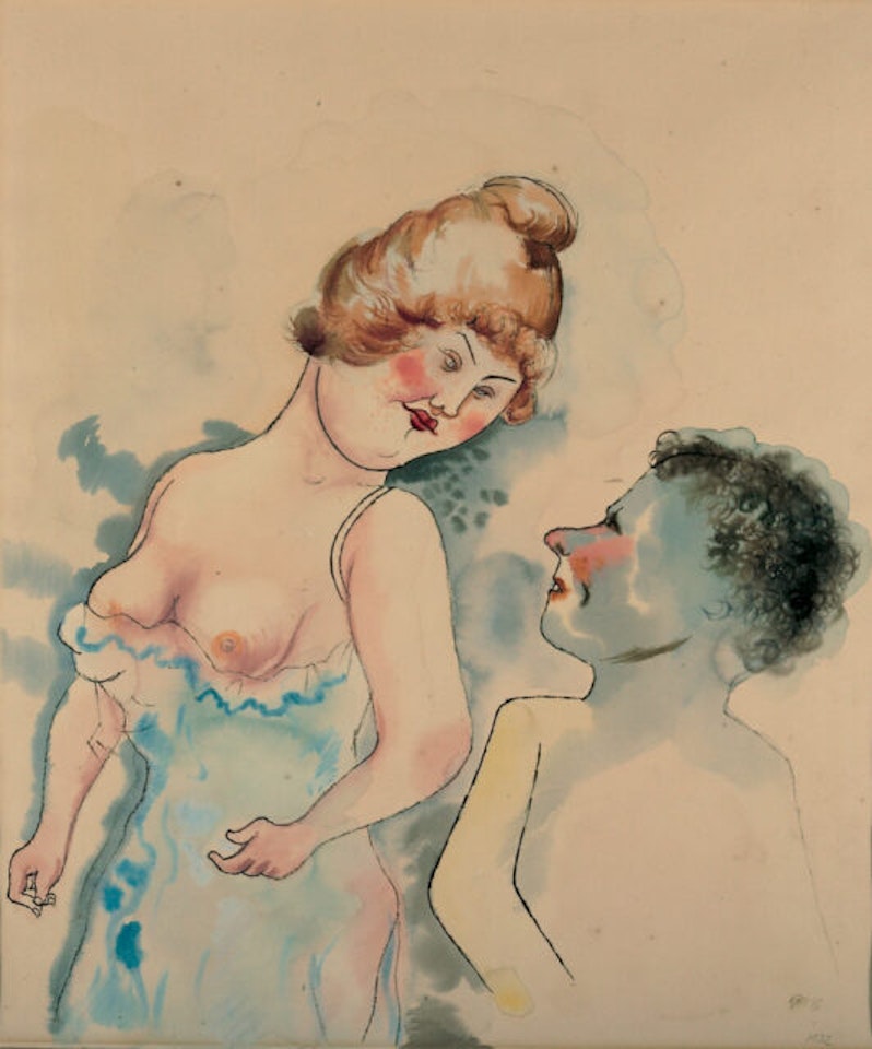 “Little Zaches”. by George Grosz