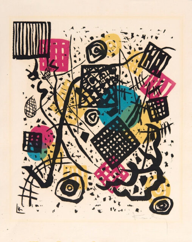Small Worlds V by Wassily Kandinsky