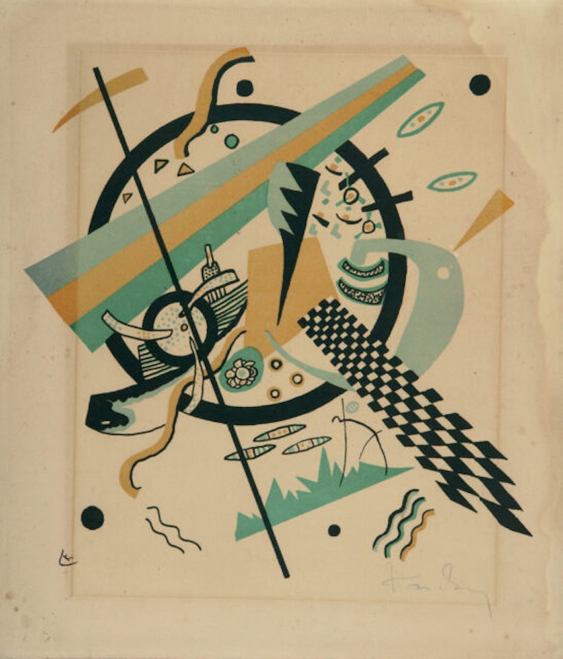 Small Worlds IV. by Wassily Kandinsky