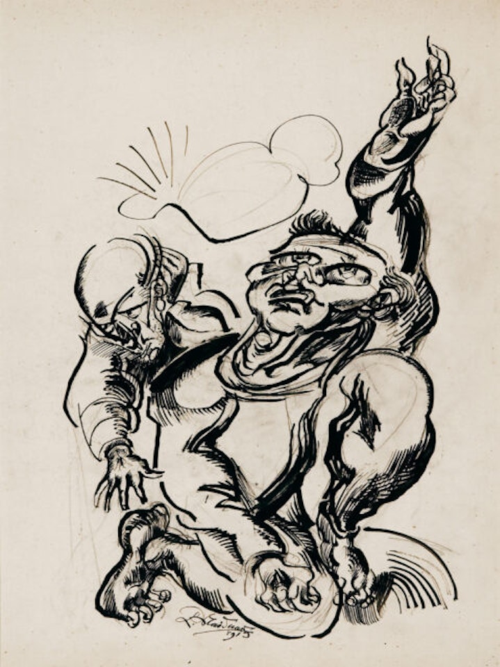 Ecstatic. by Ludwig Meidner