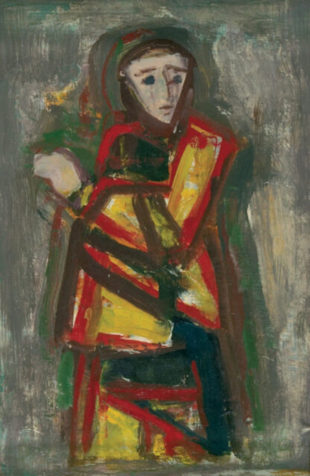 Harlequin. by Karl Hofer