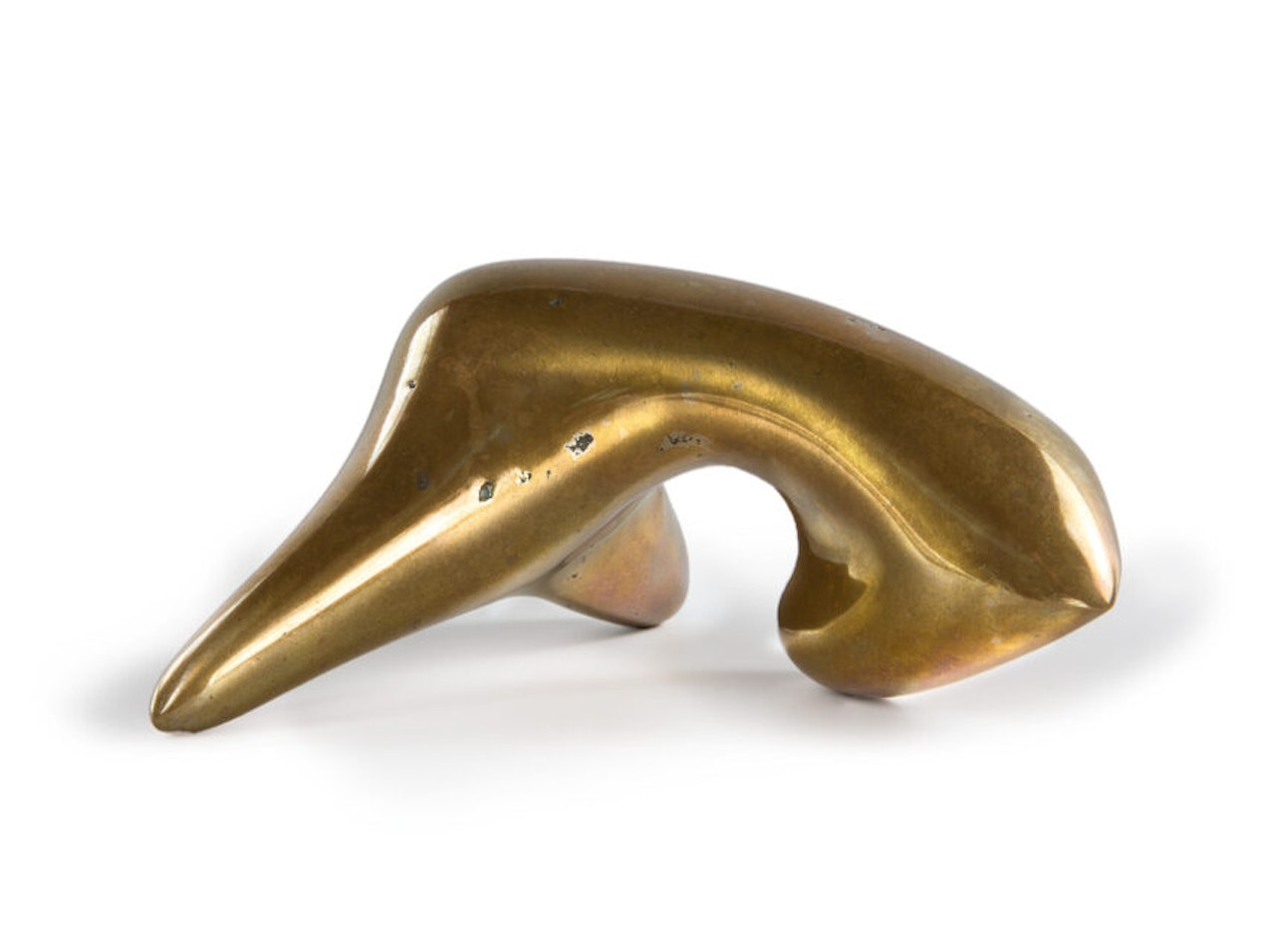 Homme vu par une fleur. by Jean Arp