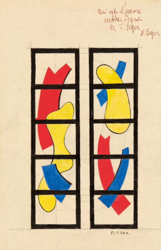 Moving shapes by Fernand Leger