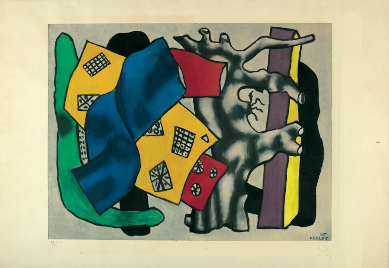 La racine grise. by Fernand Leger