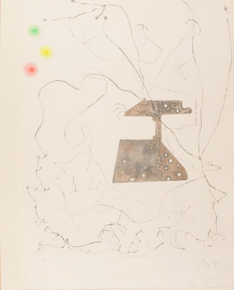 Le ciel du forgeron by Joan Miró