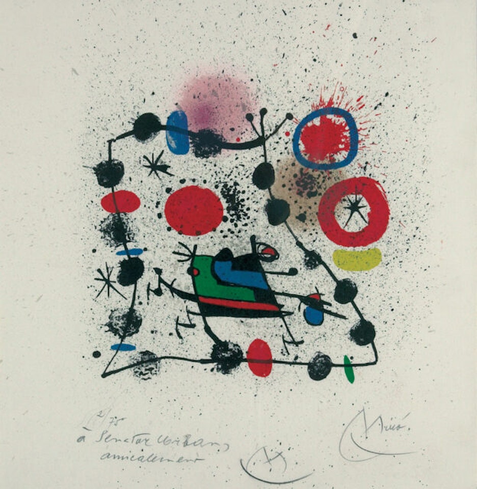 Catalog for the exhibition “Miró” by Joan Miró