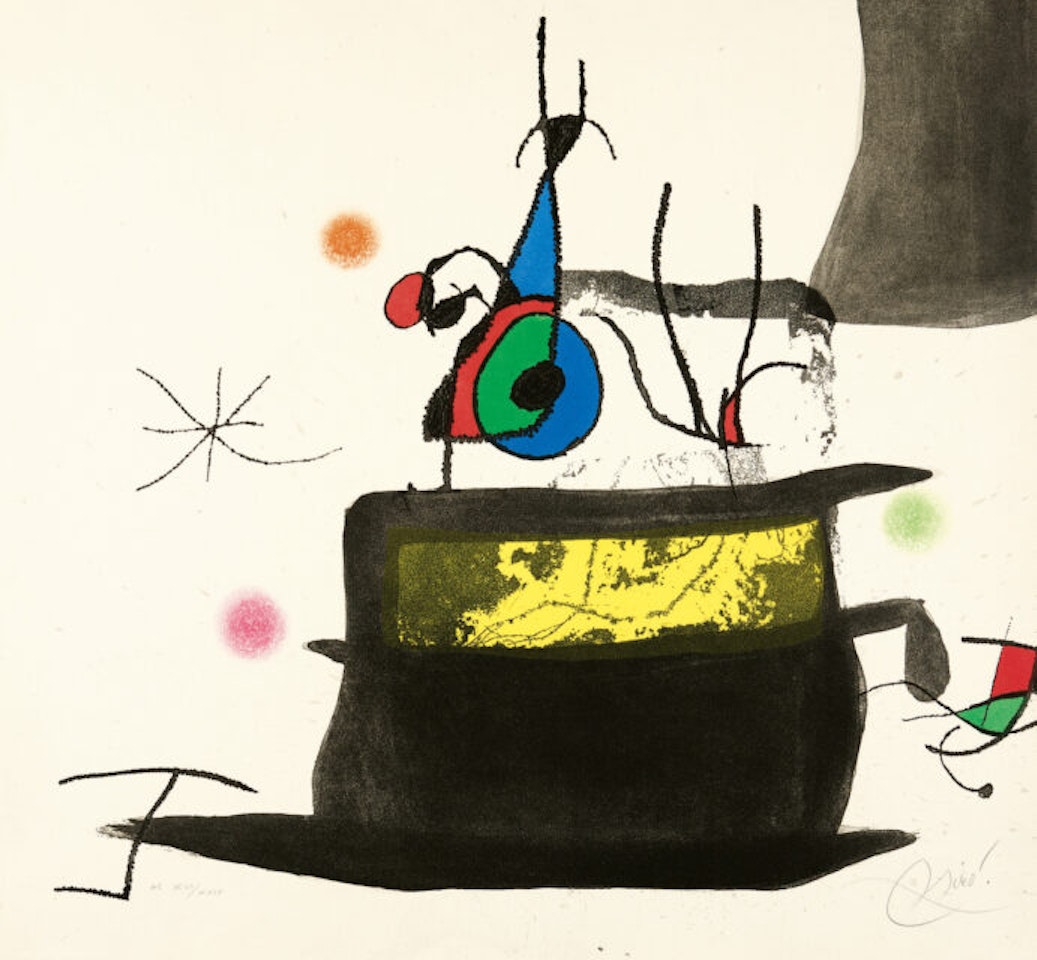 La carrosse d"oiseaux by Joan Miró