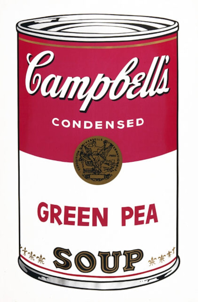 Campbell"s Soup I: Green Pea. by Andy Warhol