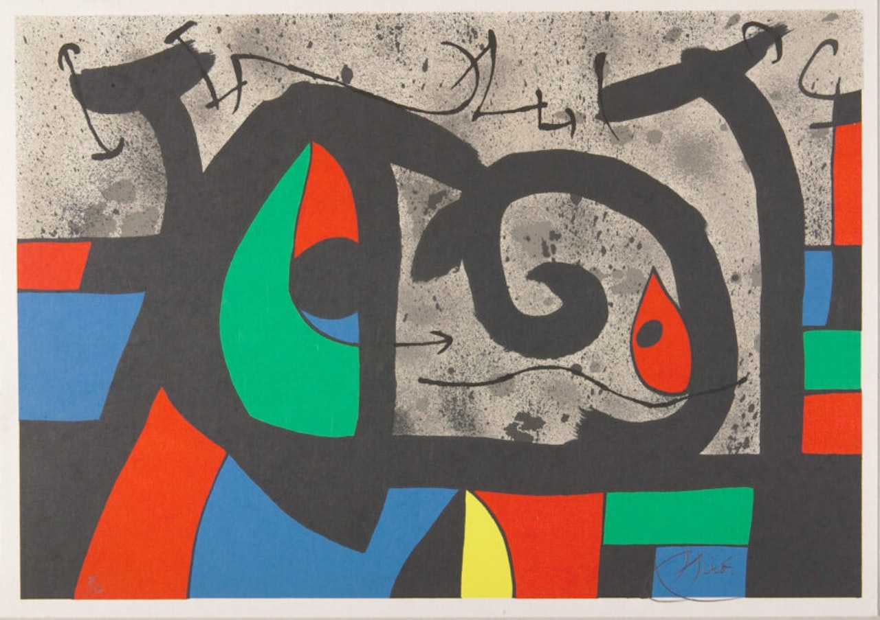 From: The lizard with the gold feathers. by Joan Miró