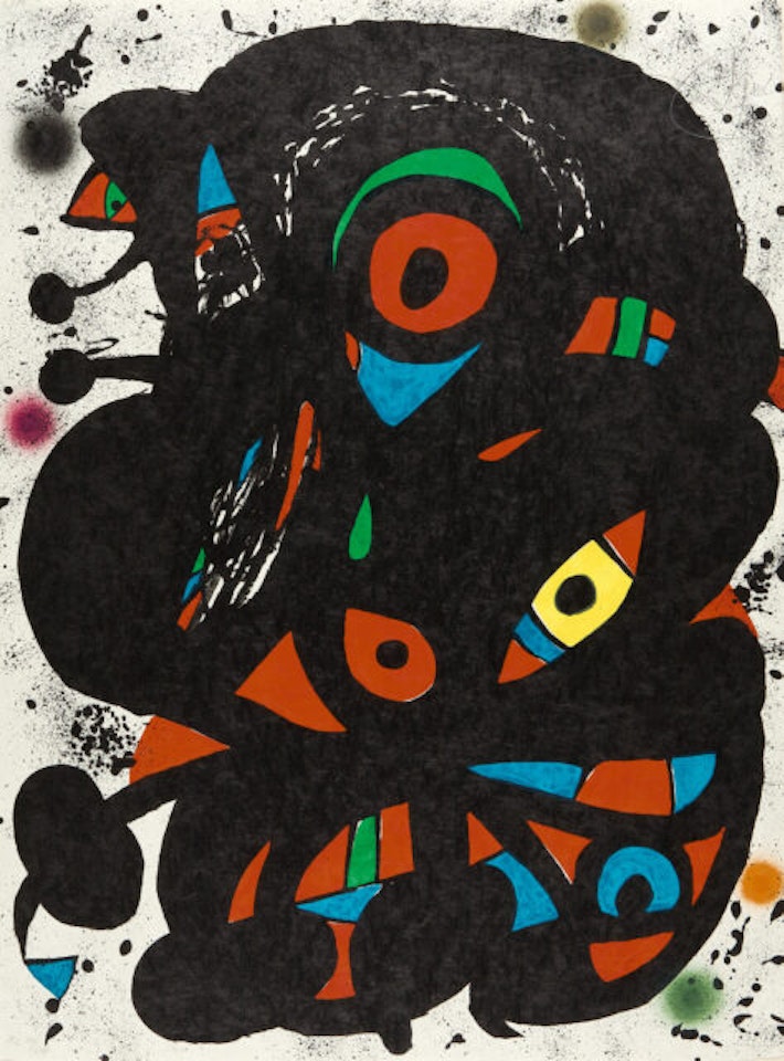 From: Strindberg folders by Joan Miró