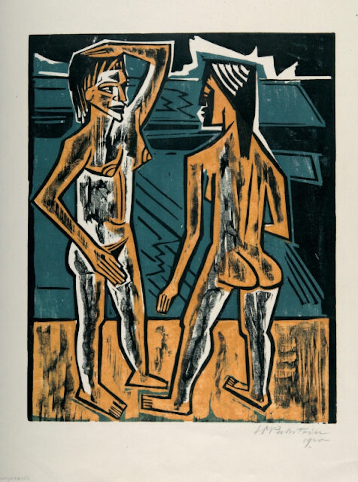 dialogue. by Max Pechstein