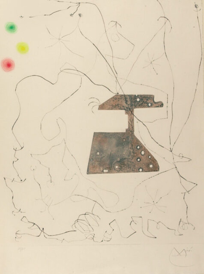 Le ciel du forgeron by Joan Miró