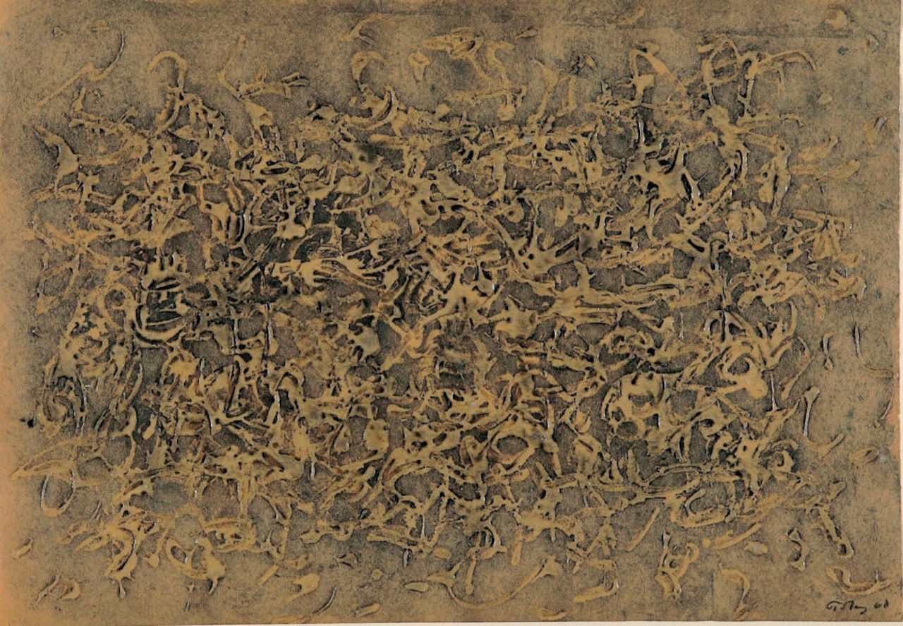 Phantoms of the memory. by Mark Tobey