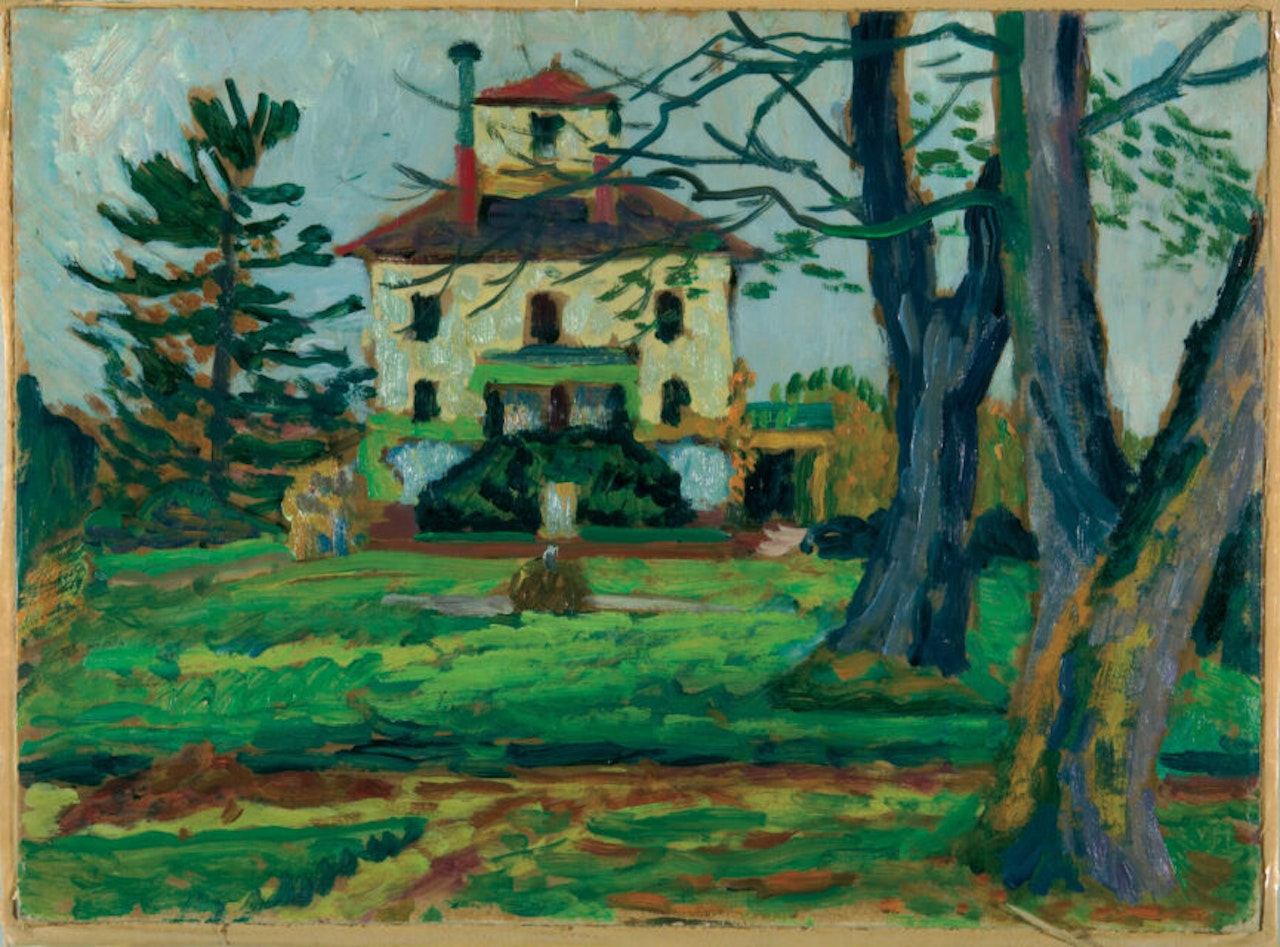 Country house Mariahalde near Rorschach by Gabriele Münter