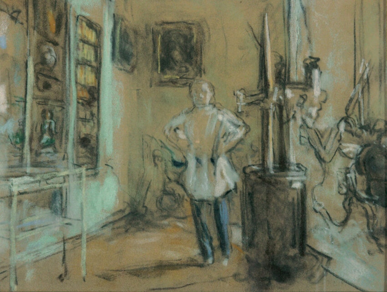 Doctor Louis Viau. by Édouard Vuillard