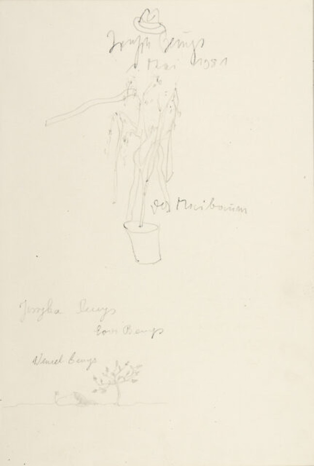 Untitled (maypole). by Joseph Beuys