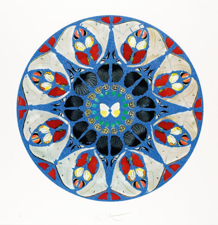 Psalm Print: Deus. Deus meus. by Damien Hirst