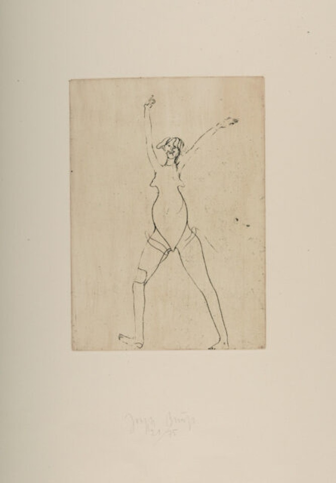 o.T. (Girl). by Joseph Beuys