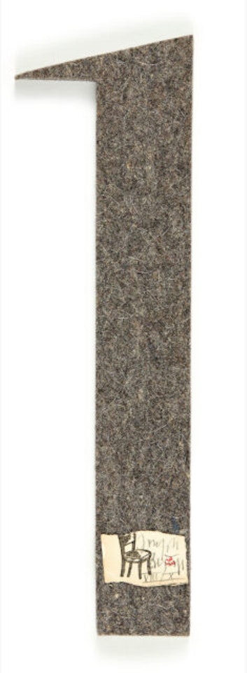 Felt angle. by Joseph Beuys