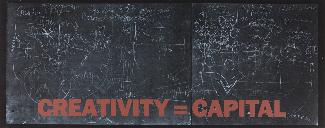 New York Subway Poster. by Joseph Beuys