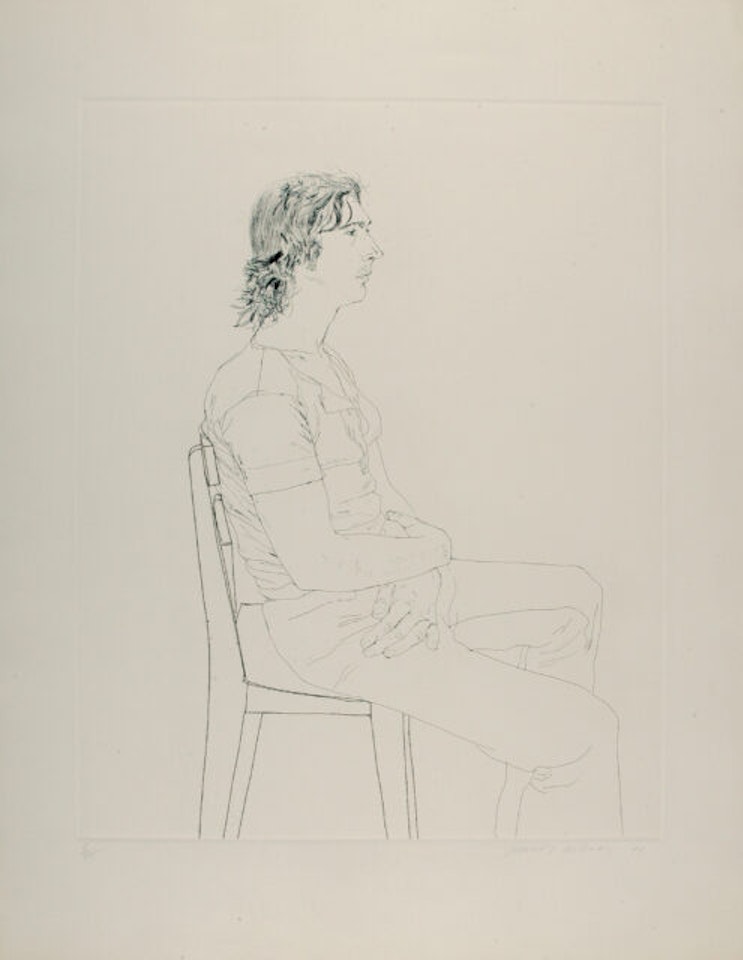 Maurice Payne by David Hockney