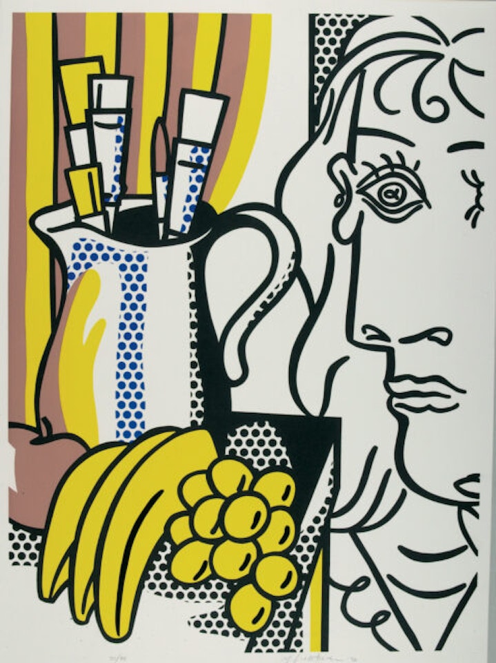 Still life with Picasso. by Roy Lichtenstein