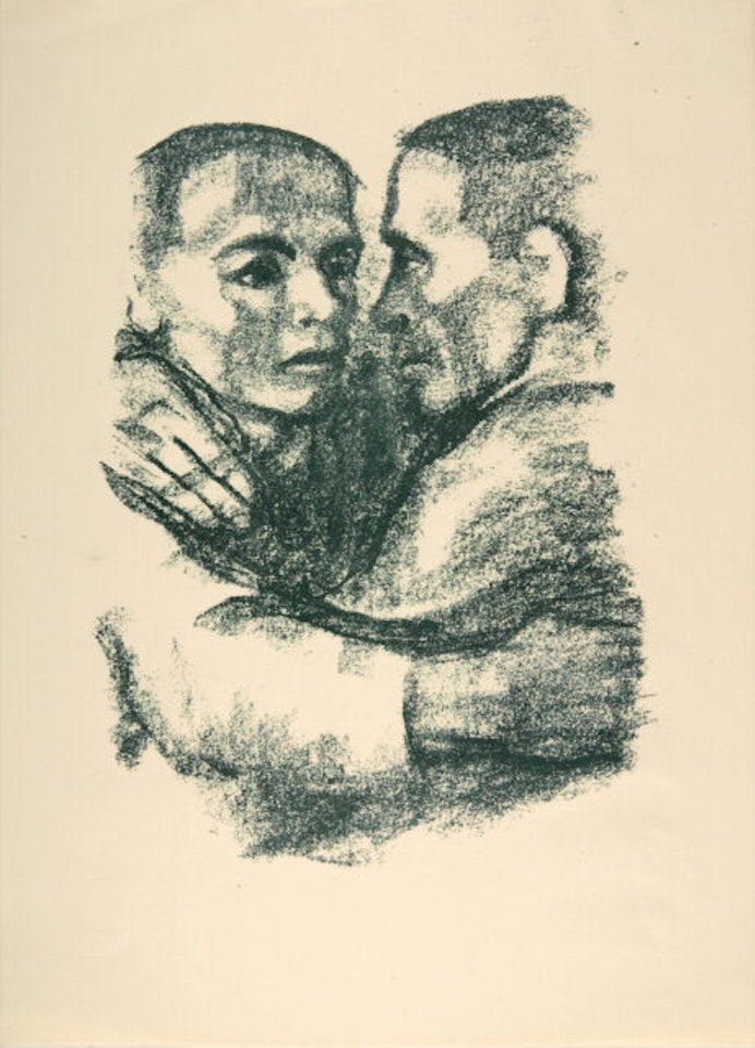 Fraternization. by Kathe Kollwitz