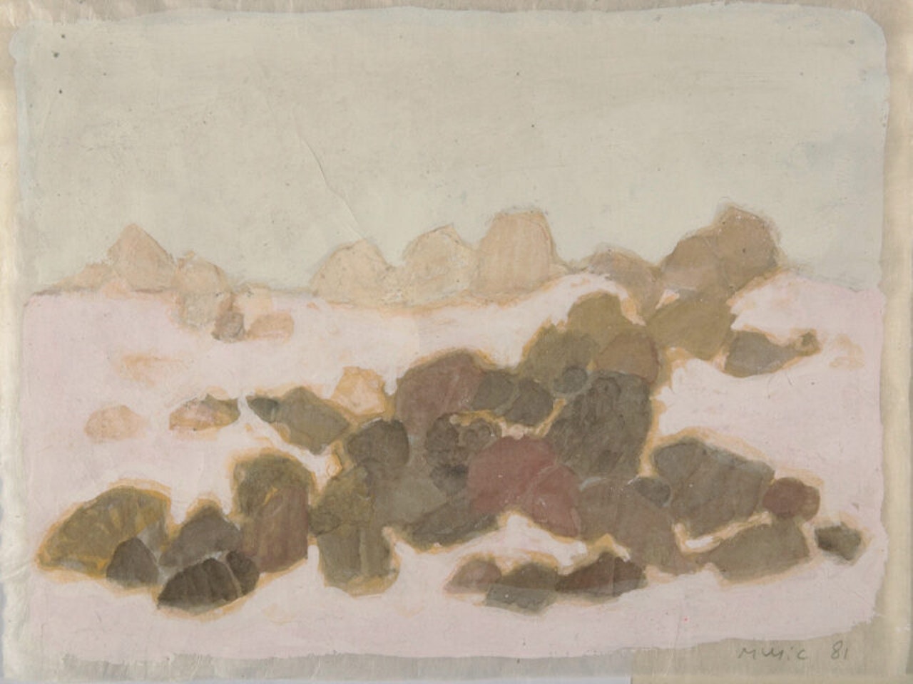Untitled (paysage rocheux). by Zoran Antonio Music