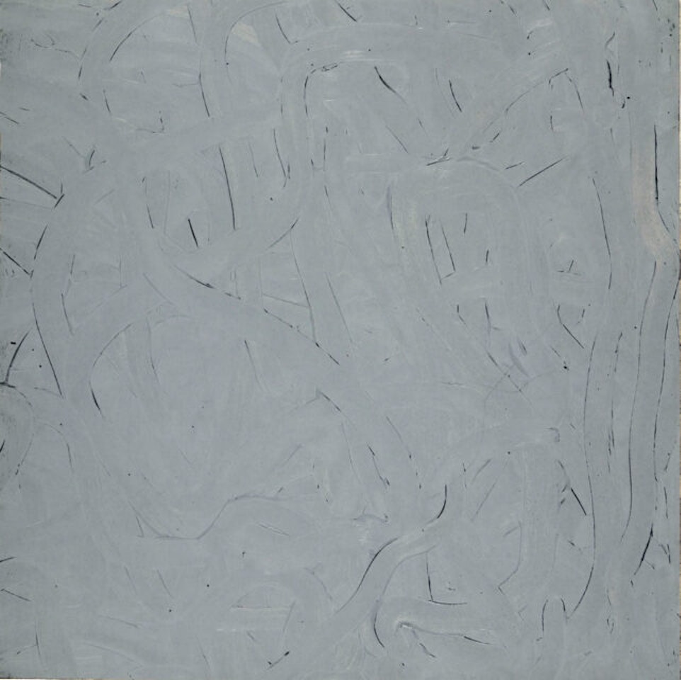 Painting (gray) by Gerhard Richter