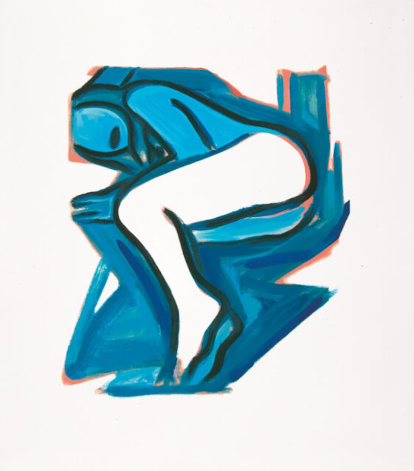 Blue Nude No 3. by Tom Wesselmann
