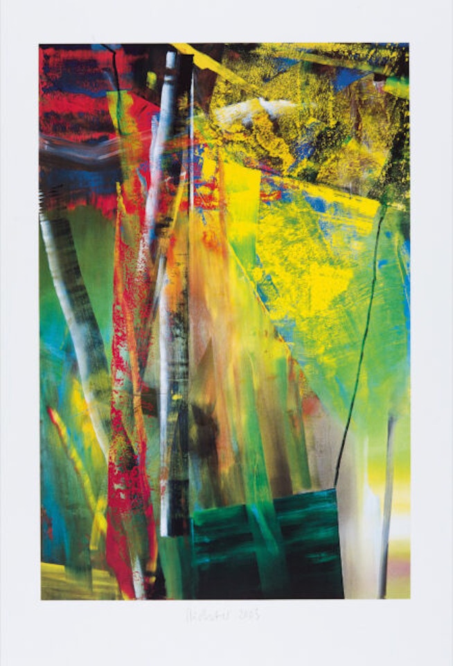 2 sheets: Victoria I - Victoria II. by Gerhard Richter