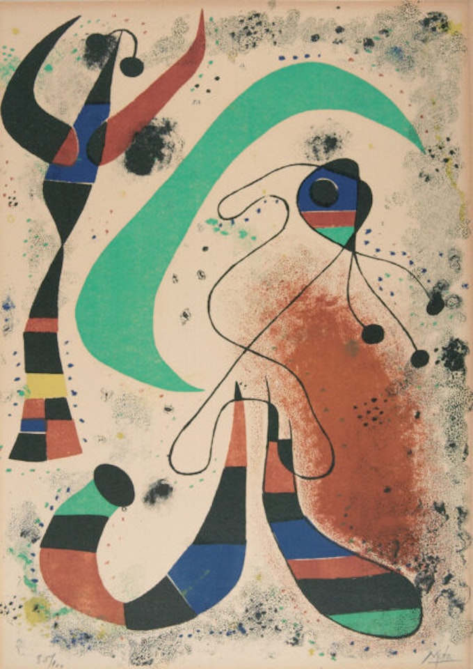 La Nuit. by Joan Miró