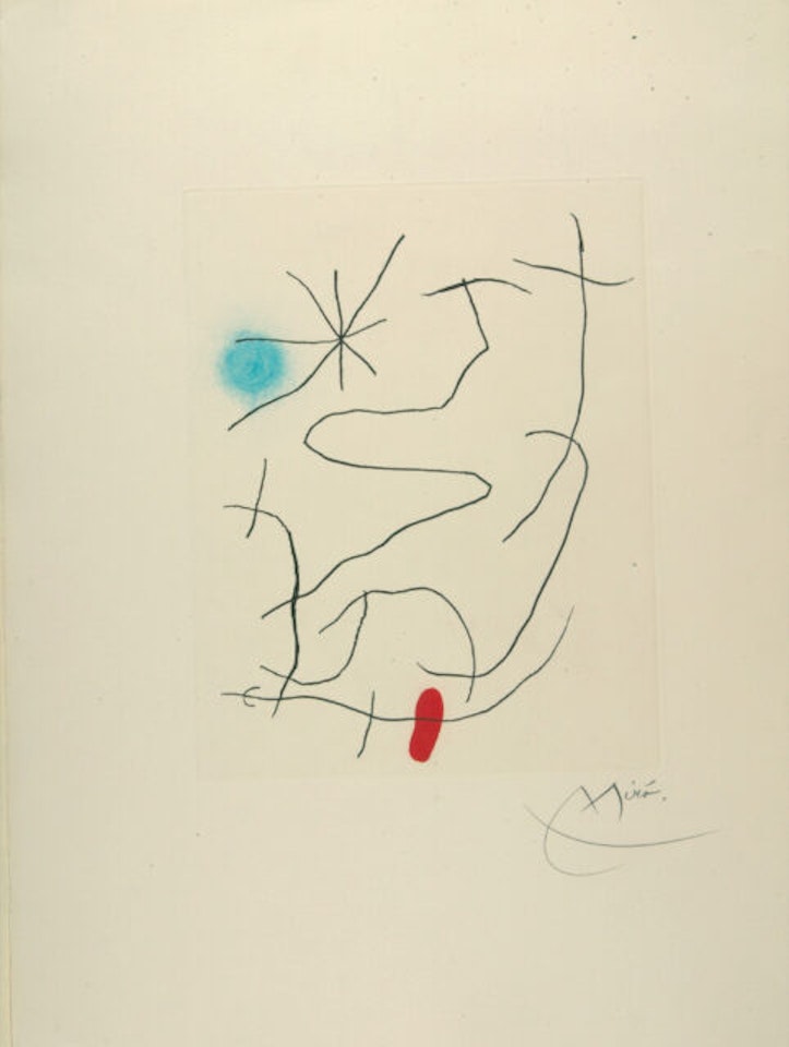 Sonatina II. by Joan Miró