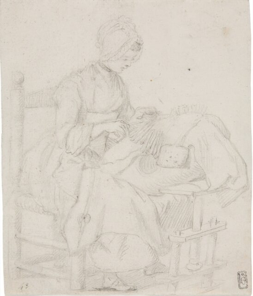 3 sheets: figurative representations by Claude Joseph Vernet