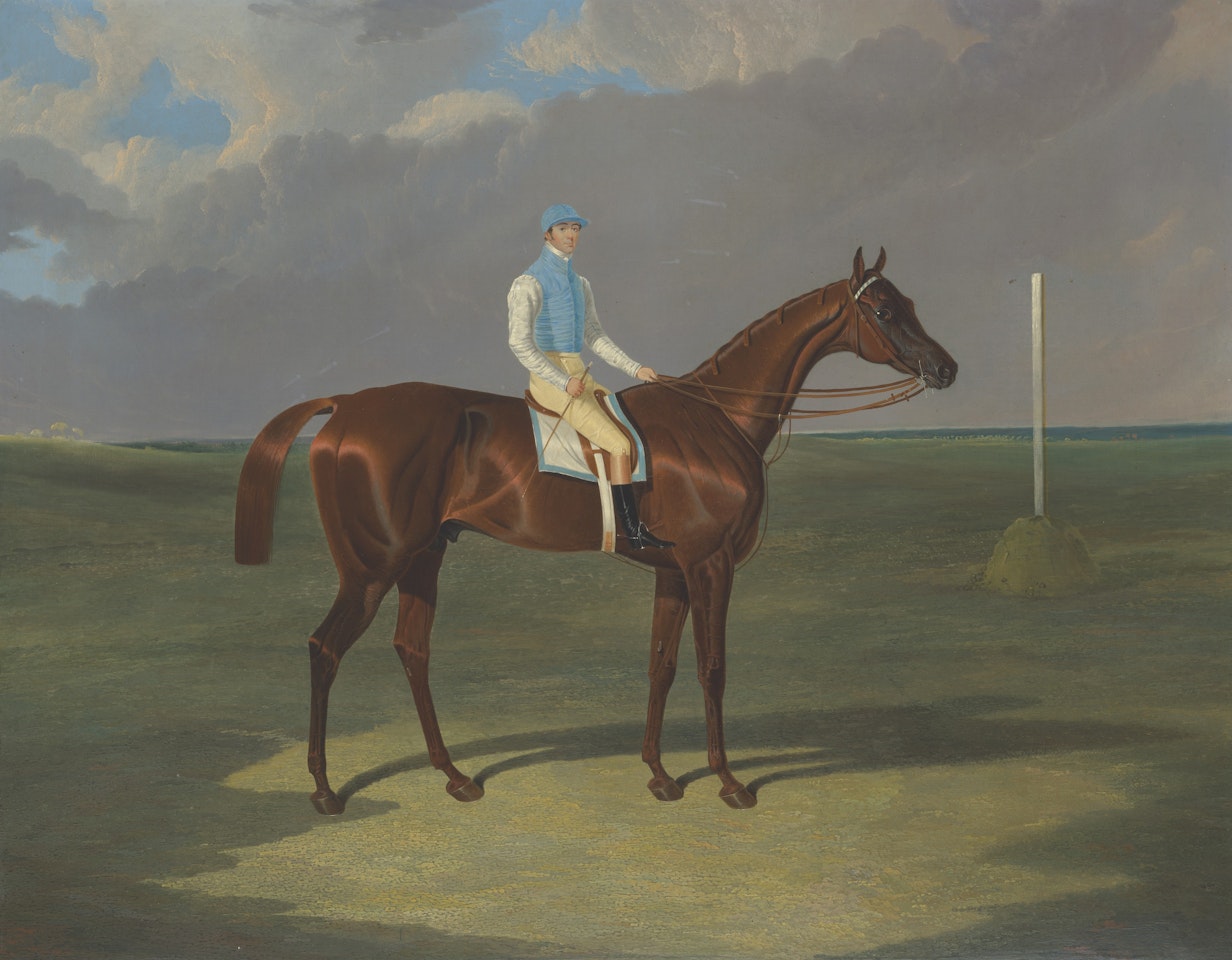 St Giles with William Scott up, winner of the Derby, 1832 by John Frederick Herring