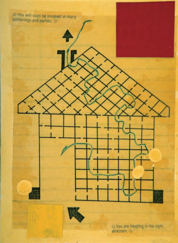 Untitled (Labyrinth). by Donald Baechler